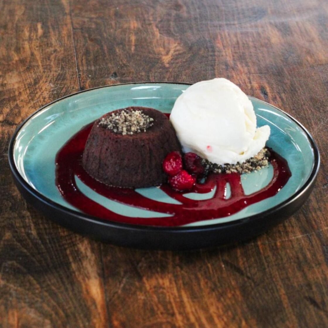 Postres Volcan De Chocolate
